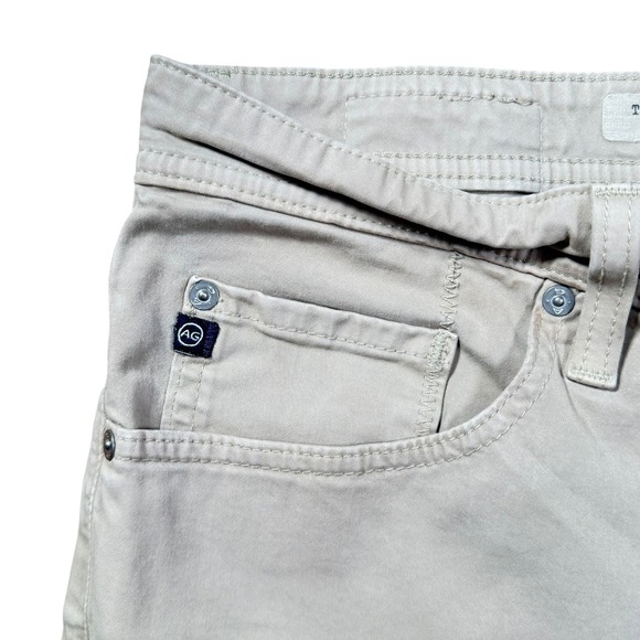 AG‎ Adriano Goldschmied The Protege Straight Leg Khaki Pants Mens 34 USA Made - Picture 3 of 14